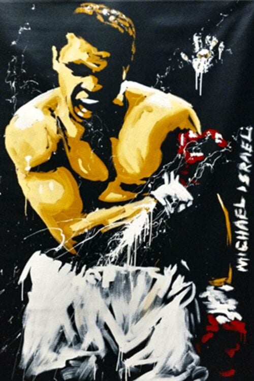 Painting of Muhammad Ali, The Greatest!