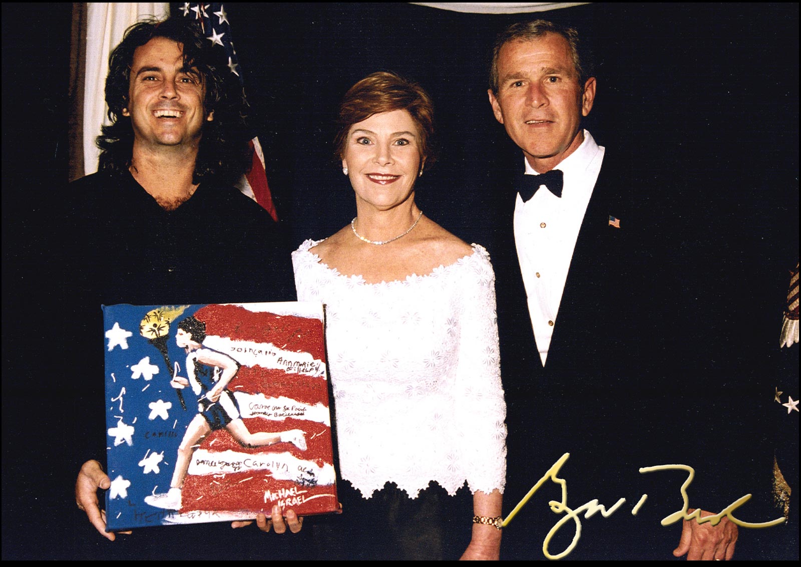 PRESIDENT GEORGE W BUSH PRESIDENT GEORGE W BUSH