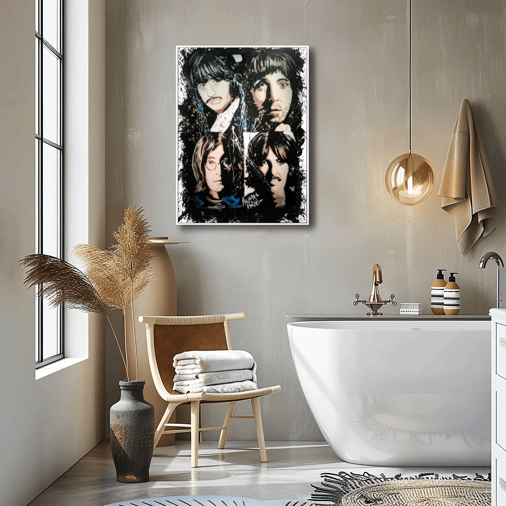 Beatles by Michael Israel — detail view