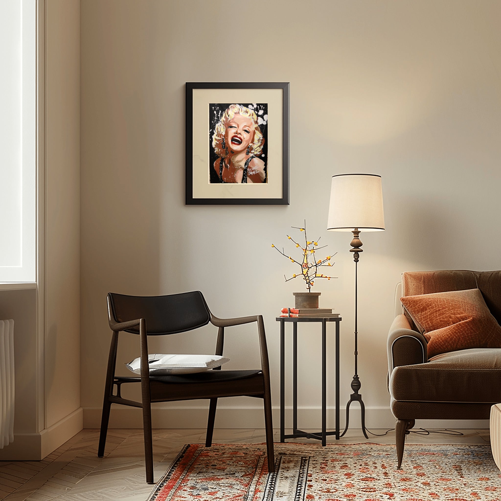 Marilyn Smiling by Michael Israel — detail view