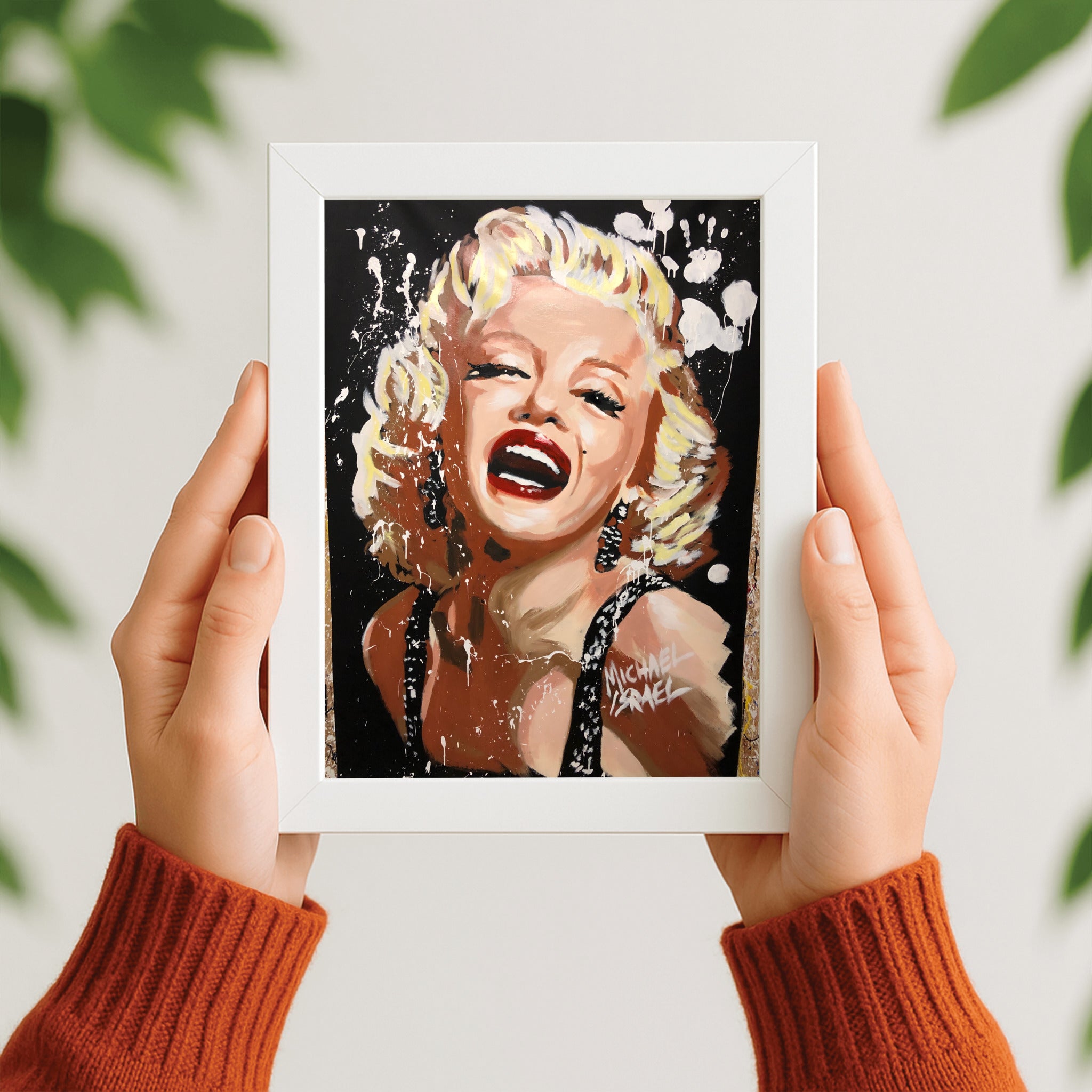 Marilyn Smiling by Michael Israel — detail view