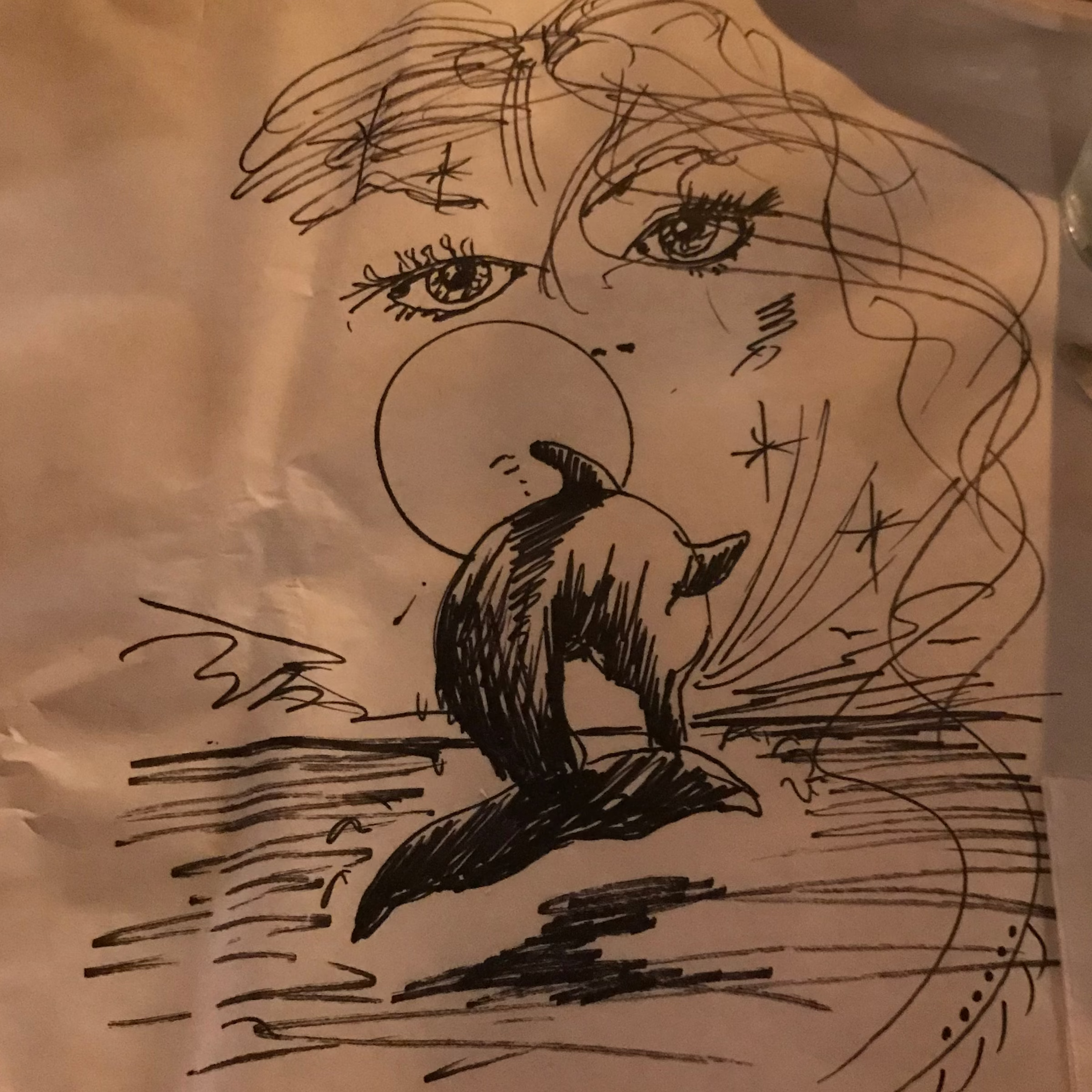 Dolphin Tablecloth 1