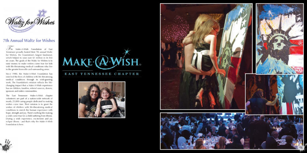 Make-A-Wish Ball &mdash; live performance in action.