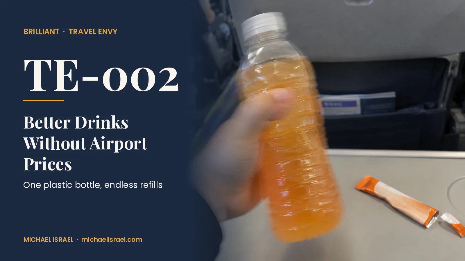 Travel Envy TE-002: Better Drinks Without Airport Prices