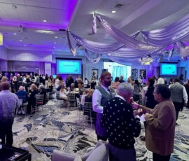 Michael Israel live performance painting for The Pap Corps at Boca Polo Club