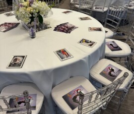 Michael Israel live performance painting for The Pap Corps at Boca Polo Club