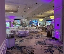 Michael Israel live performance painting for The Pap Corps at Boca Polo Club